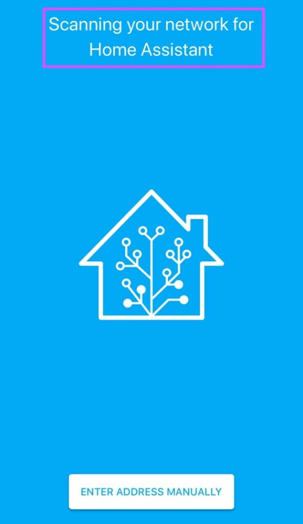 Home Assistant iOS App First Screen