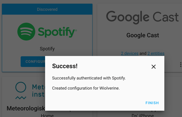 Hass Cấu Hình Thành Công Spotify