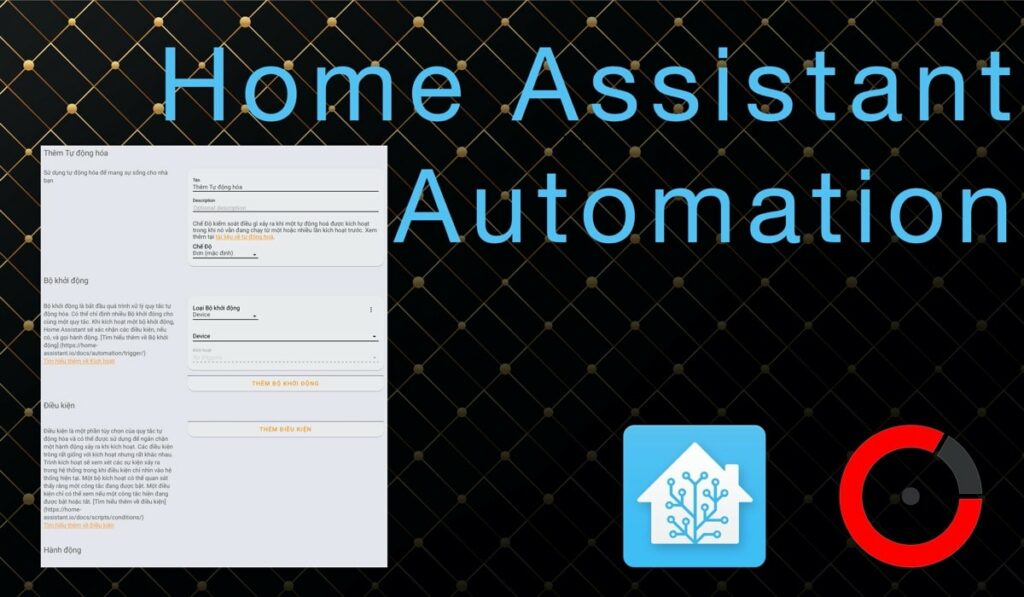 Tự động hoá trong Automation Home Assistant